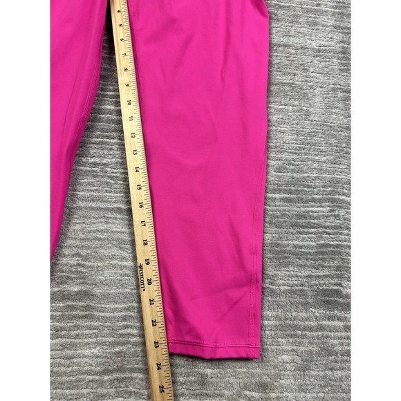 Gapfit Leggings Womens XXL Pink‎ Pull On Polyester Blend Cropped Athleisure - Picture 5 of 11